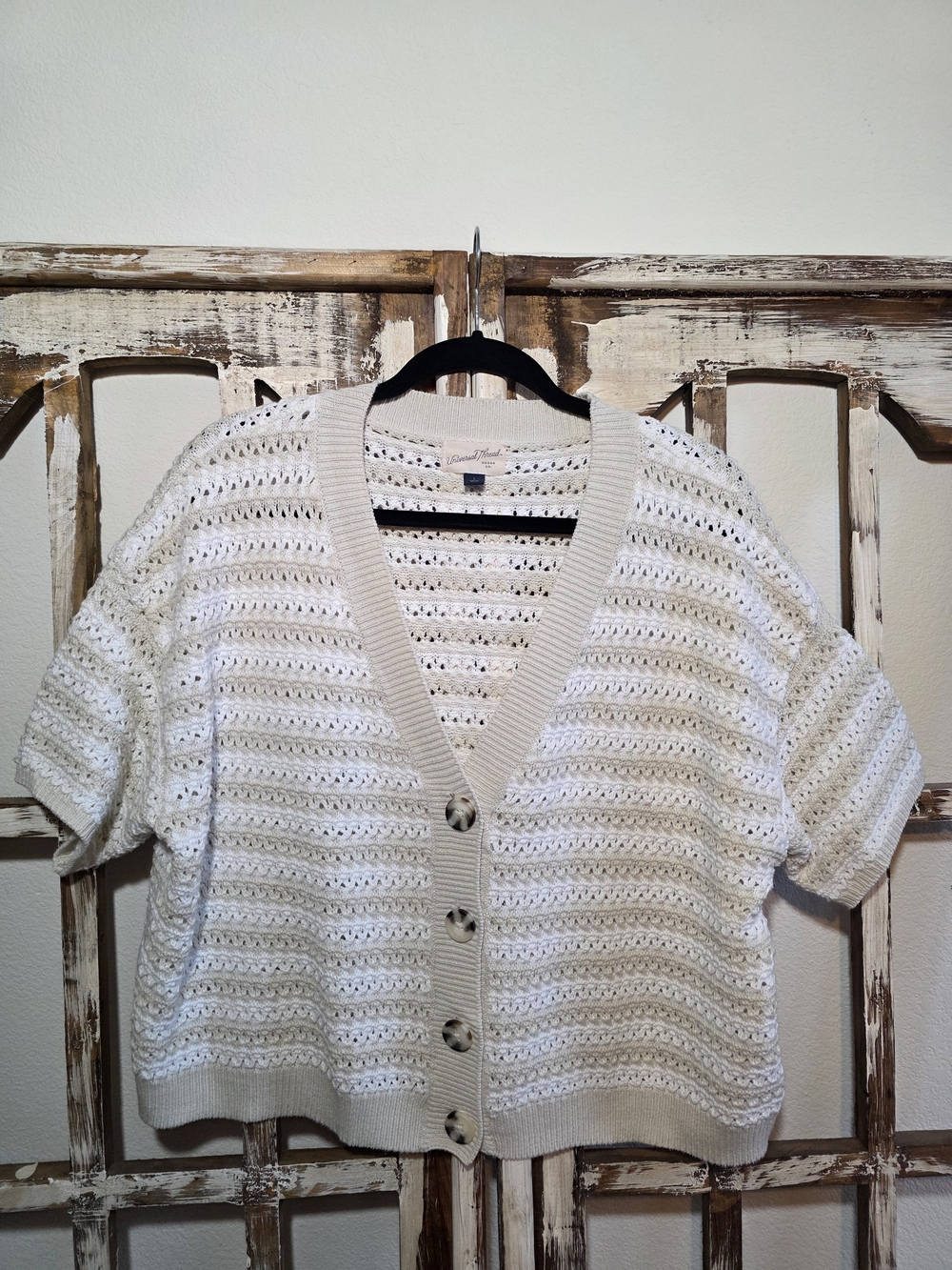 Universal Thread Co. Textured Knit Cardigan – Size L